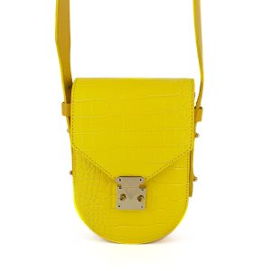 Маленькая женская сумочка, жёлтая