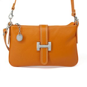 Женская оранжевая сумочка